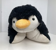 Pillow Pets Penguin Plush Pillow Stuffed Animal Large Tag says 18" X 17.5" X 5"