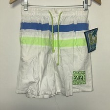 Vintage 1990  s BB Surf Multi-Color Shorts, Deadstock NWT, Size 29