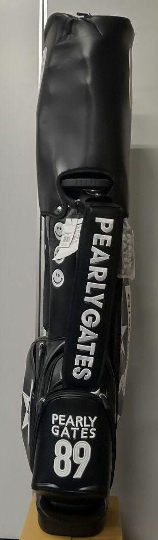Pearly Gates Caddy Bag Nico-chan Black Limited Color from