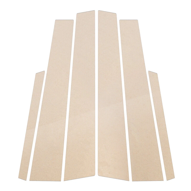 Window Pillar Posts Sticker Silver For Mercedes-Benz S-Class W221 2007–2013 - Изображение 3 из 4