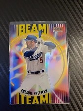 2022 Topps Stadium Club Chrome Beam Team Orange Refractor FREDDIE FREEMAN 11/25