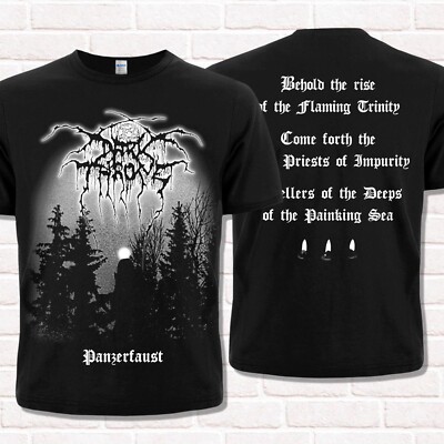 Darkthrone ''Panzerfaust'' T-Shirt (1995). True Norwegian Black Metal