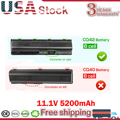 MU06 MU09 Laptop Battery for HP Pavilion DV3 DM4 G7 G42 G56 G62 G72 593554-001