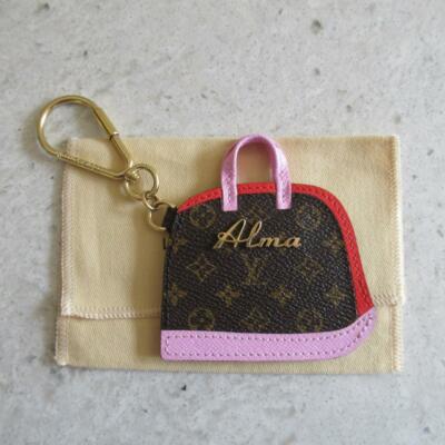RARE Louis Vuitton Monogram Alma Key Ring Chain Bag Charm BB PM GM
