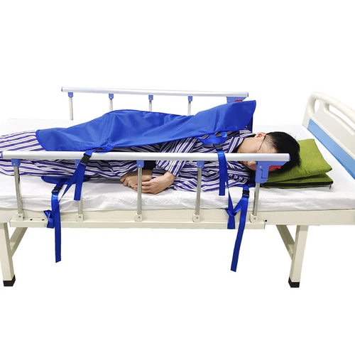 Dispositivo di tornitura paziente prevenire dolori letto svuotare il corpo fissaggio aiuto girare ABE L/M - Foto 11 di 24