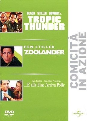 DVD - Tropic Thunder / Zoolander / Und am Ende kommt Polly (3 DVDs) 2008 - Unive