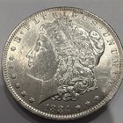1884-O Morgan Silver Dollar $1 90% Silver Business Strike — photo 5