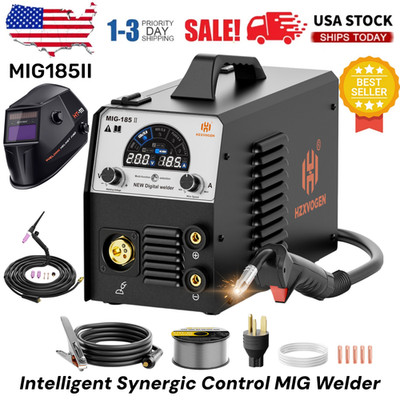 4IN1 Gas/Gasless MIG Welder/Lift TIG/MMA Flux Core MIG W/TIG Torch+Helmet Set US