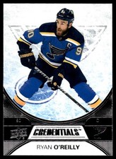 2021-22 Upper Deck Credentials Ryan O'Reilly St. Louis Blues #17