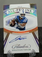 2025 Panini Flawless Jonathan Taylor All-Pro Ink /25 Indianapolis Colts
