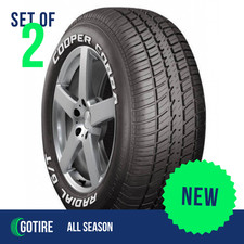 2 X New - 22570r15 Cooper Cobra Radial Gt 100t