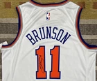 Jalen Brunson Signed Autograph New York Knicks NBA Jersey USA Villanova Wildcats