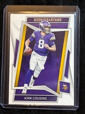 2022 Panini Rookies & Stars Kirk Cousins Vikings NFL Card No. 64 In Protective S