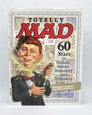 Totally MAD 60 Years of Humor Satire Stupidity Hardcover with 12 Cover Prints