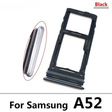 For Samsung A52 Dual SIM Card Slot Tray Holder MicroSD Card Tray with Pin