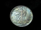 1943 50c Walking Liberty Silver Half Dollar - Gorgeous Rainbow Toning - UNC