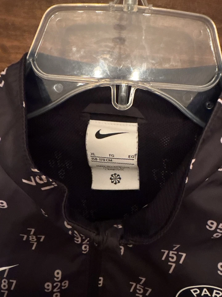 Niñas Jóvenes Nike PSG Paris Saint Germain Tech Chaqueta Polar Talla XL DV4828-498 Foto 2 de 3