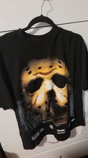 CIVIL REGIME Friday The 13th Jason Voorhees Oversized Tee Black Medium Brand New