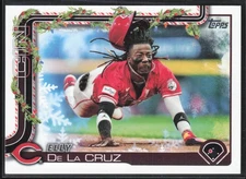 2025 Topps Holiday #H97 Elly De La Cruz