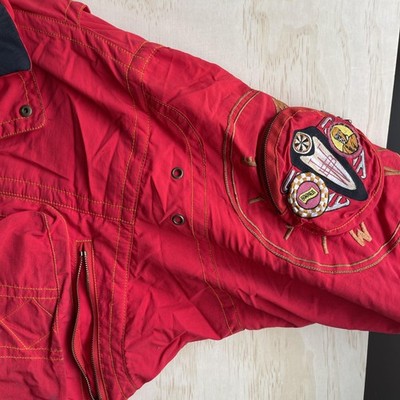 Vintage Bogner Mille Miglia 264 Jacket Mens Large Red Ski Racing