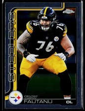 2025 Topps Chrome #256 Troy Fautanu Pittsburgh Steelers
