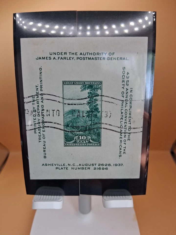 1937-43 Annual Convention Of Philatelic Americans - Ashville N.C.  - Image 2 of 4