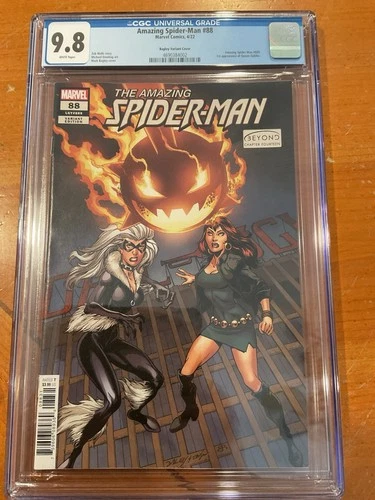 AMAZING SPIDER-MAN #88 - 1:25 Bagley Variant - CGC 9.8 1st Goblin Queen 2022