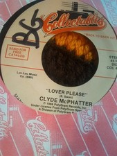 Clyde McPhatter, Lover Please / The Diamonds, She Say Collectables 45 sleeve