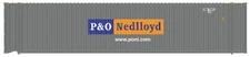 Atlas 20005736 HO P&O Nedlloyd 45' Container Set #1 (Pack of 3)