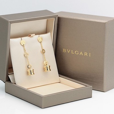 Bulgari B - Zero 1 Element Ohrringe in 18KT Gold mit Bulgari Box