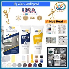 Tub Tile and Shower Repair Kit with Color Options Waterproof Resin
