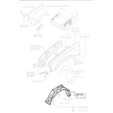 Fit For Mazda B2000,B2600,B2200 MA1241116 Front,Right Passenger Side