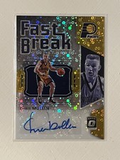 2021-22 Panini Donruss Optic Gold Prizm 2/10 Chris Mullin Fast Break Disco Auto