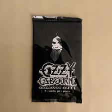 OZZY OSBOURNE TRADING CARDS**unopened Pack*8