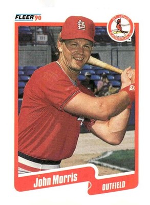 1990 Fleer #254b John Morris