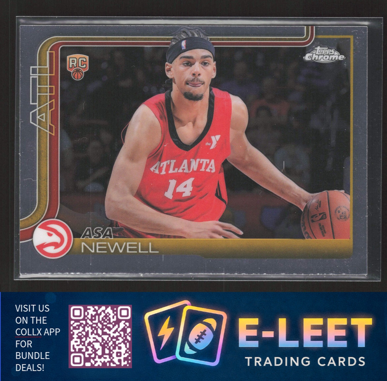 2025-26 Topps Chrome Asa Newell #273