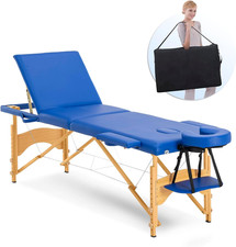 Massage Table Massage Bed 3 Folding Portable Lash Bed for Eyelash Extensions Bea
