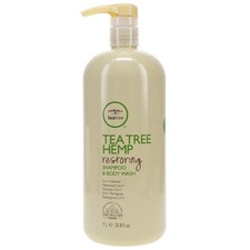 Paul Mitchell Tea Tree Hemp Restoring Shampoo  Body Wash 33.8 oz