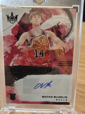 2024-25 Panini Court Kings Impressionist Ink Matas Buzelis Auto 1/8