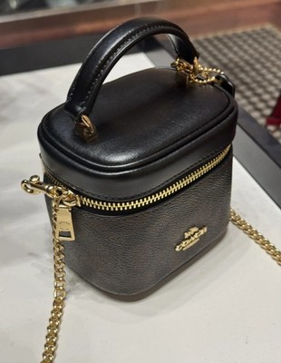 NWT Coach Ava Crossbody Bag In Signature Canvas CY732 In Walnut
