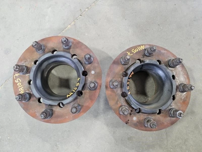 Б/У 2000 FORD F450 2WD ПАРА ПЕРЕДНИХ УДЛИНИТЕЛЕЙ СТУПИЦЫ 8 ЗАЖИМОВ 19,5 дюйма размер колеса - Изображение 3 из 4