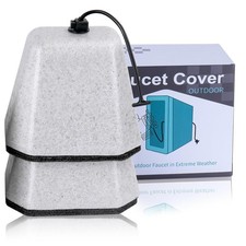 Outdoor Faucet Covers for Winter Freeze Protection, Foam Spigot Covers Winter...