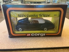 Corgi 815 - 1954 Bentley Rtype Black Corgi 815 - 1954 Bentley Rtype Black