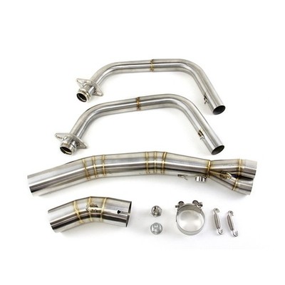 For Kawasaki Z400 Ninja 400 Slip on Full Exhaust System 51mm Header Link Pipe
