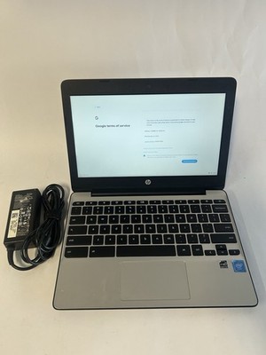  HP Chromebook 11 G5 11.6'' 16GB N3060 ChromeOS, HP 4 RAM  16gb tested