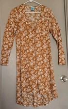 H.I.P. Happening in The Present Womens Orange...