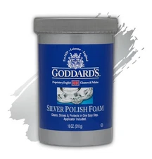 New Goddard's Silver Polish Foam – Silver Jewelry Cleaner for Antiques,...