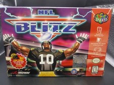 NFL BLITZ  Nintendo 64 N64 ( NO CARTRIDGE )