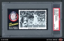 1971 Topps Greatest Moments #40 Carl Yastrzemski Red Sox PSA 7 - NM