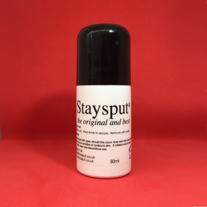 Staysput Roll-On Body Adhesive 50ml – Trampolining & Leotard Glue – Skin Safe